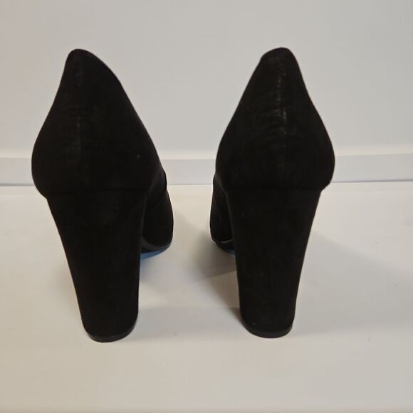 New without box Chinese Laundry Black Faux Suede Heels sz 11 - Picture 6 of 8